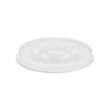 Pactiv PORTION CUP LIDS, FITS 0.5 OZ TO 1 OZ CUPS, CLEAR, 25PK YLS1FR